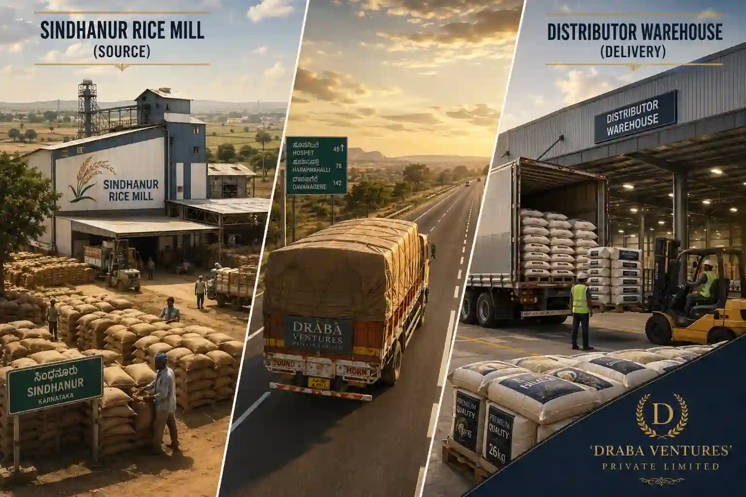Direct Mill Procurement from Siruguppa to Bangalore